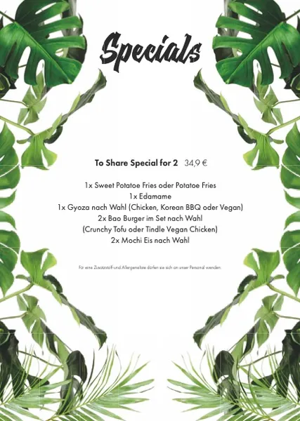 menu 0 of Banh Mi & Bubbles