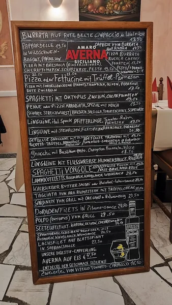 menu 0 of Ristorante La Famiglia