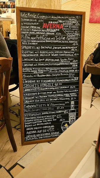 menu 1 of Ristorante La Famiglia