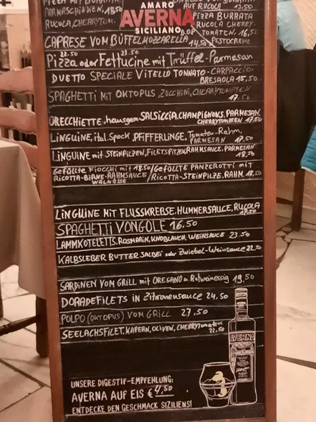 menu 2 of Ristorante La Famiglia