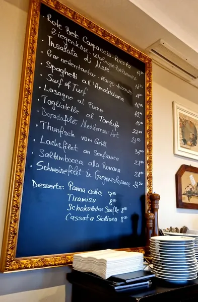 menu 1 of Restaurant Emilio