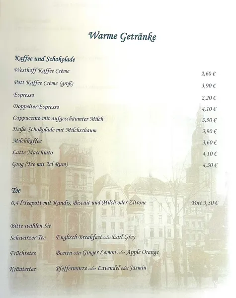 menu 0 of Zum Alten Markt