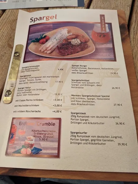 menu 2 of Wenkers am Markt