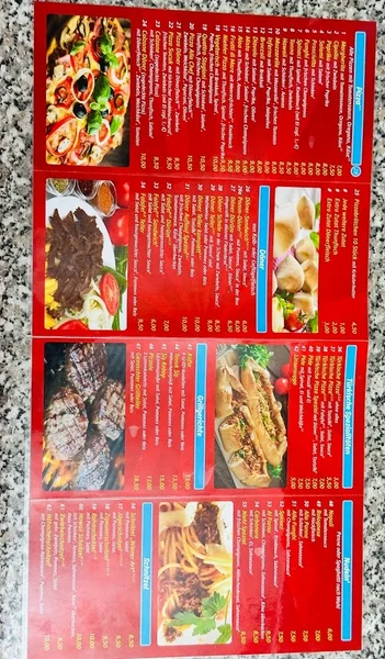 menu 1 of Niehler Grill