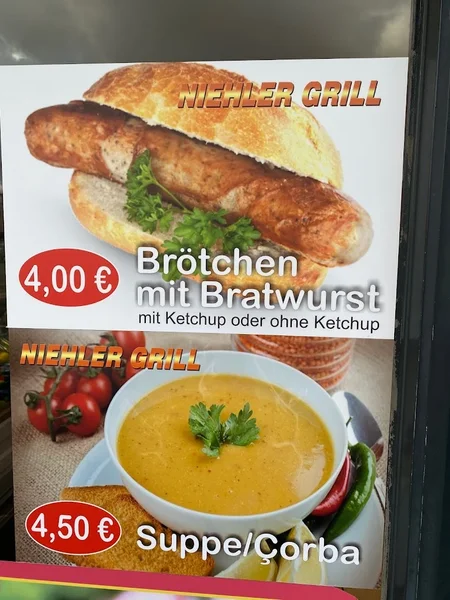 menu 2 of Niehler Grill