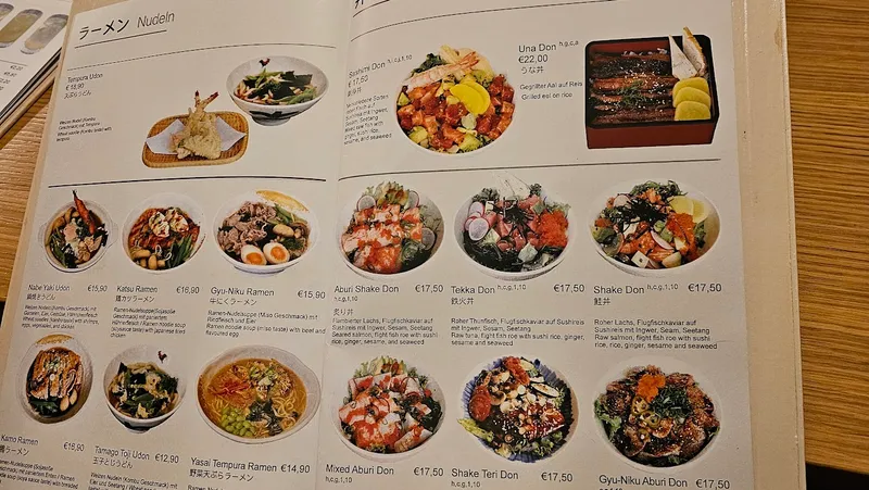menu 1 of Keyaki Japanese Cuisine