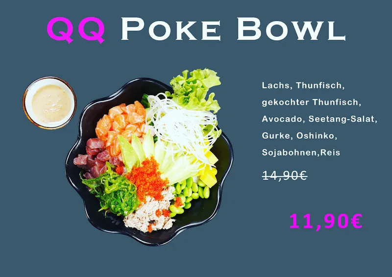 menu 2 of QQ Sushi Lounge