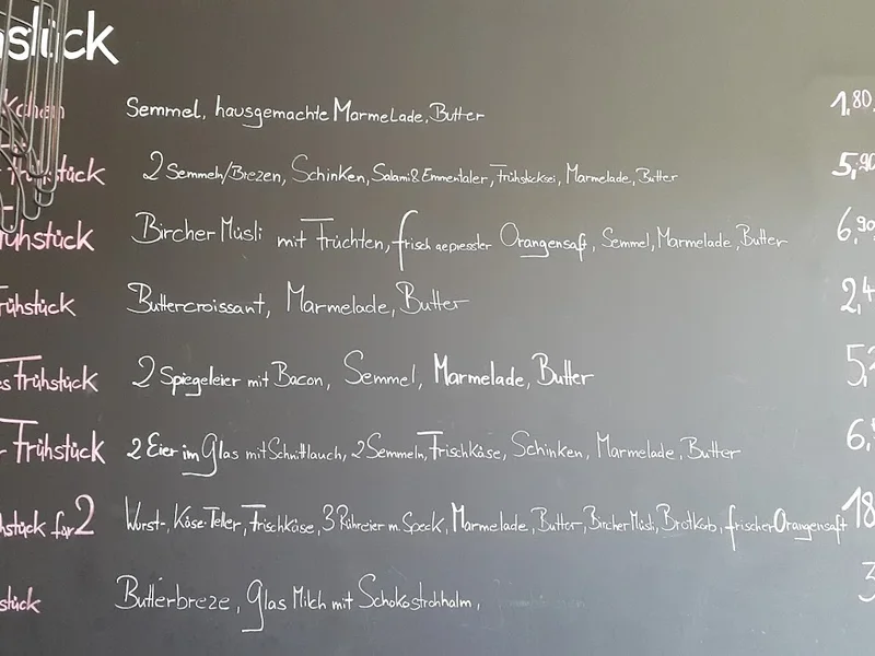 menu 2 of Bäckerei & Konditorei Ludwig Riedmair