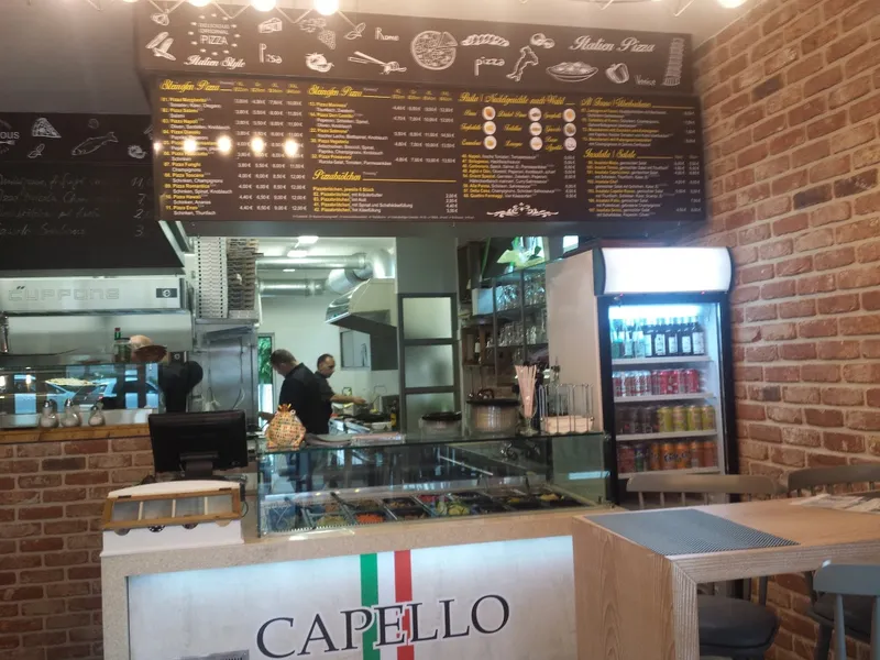 menu 0 of Pizzeria Capello Rosso