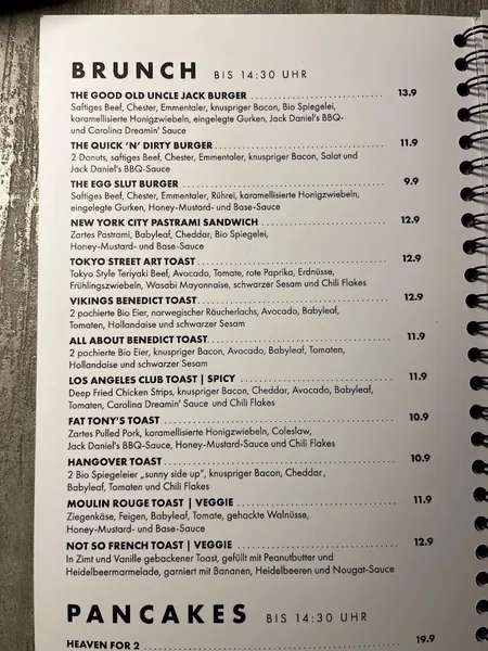 menu 1 of BASE.KITCHEN® Dortmund