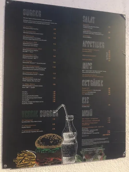 menu 1 of Burgerrausch Dortmund