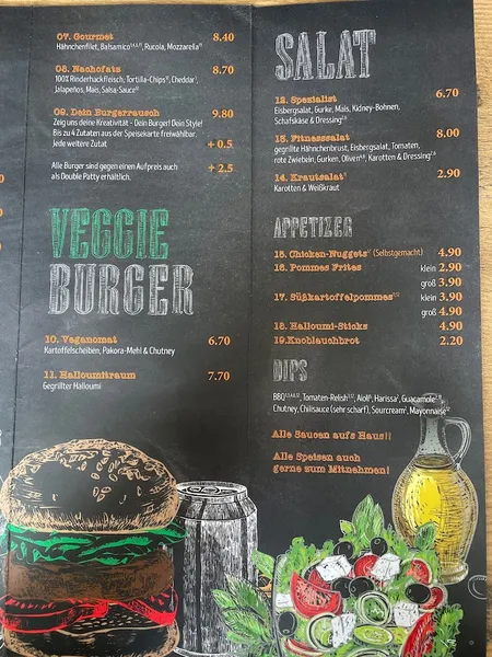 menu 2 of Burgerrausch Dortmund