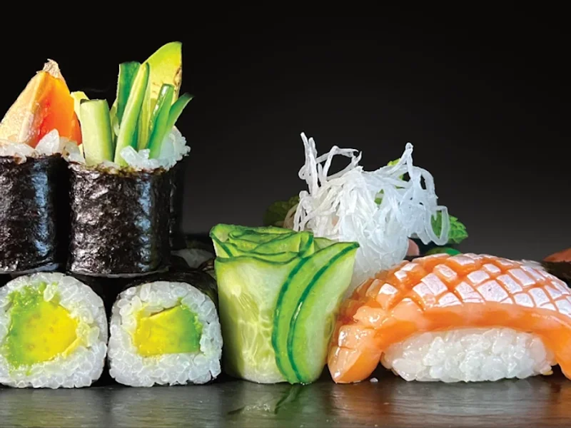 menu 1 of Peacock & Koi