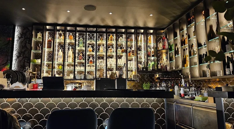 menu 2 of Peacock & Koi