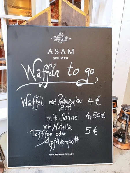 menu 2 of Asam Schlössl
