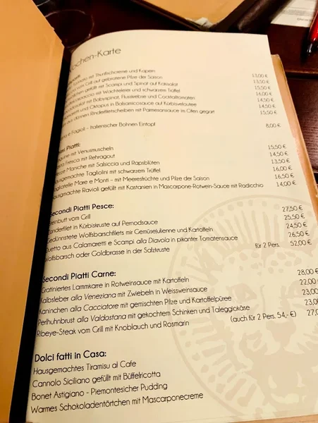 menu 0 of Il Gattopardo - Cucina e Vini