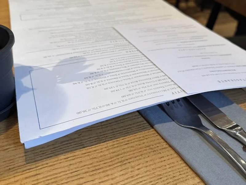 menu 1 of Schwabinger Wassermann