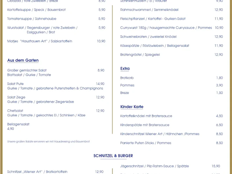menu 1 of Schwabinger Gustl