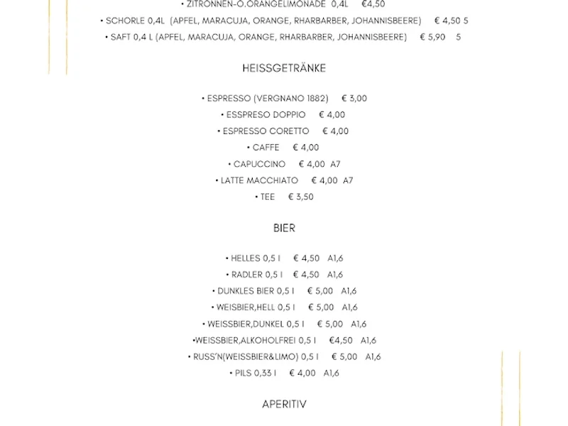 menu 1 of Ristorante L‘Incontro