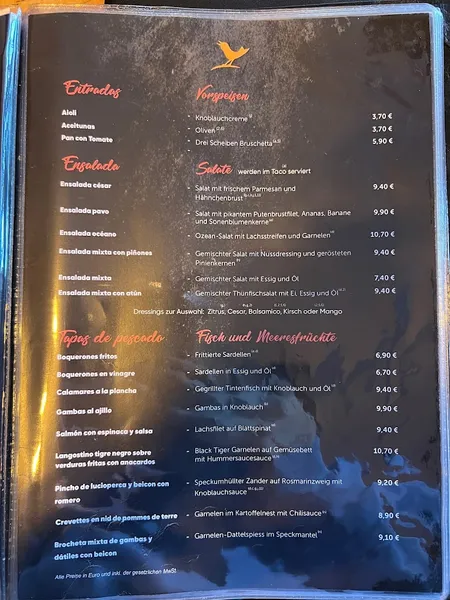 menu 0 of Madrigal Tapas Bar (Winterhude)