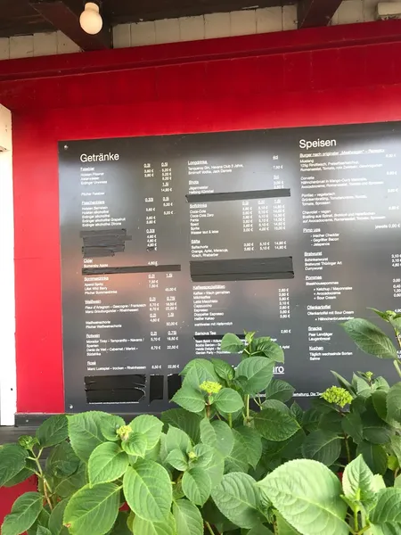 menu 2 of Sierichs Biergarten
