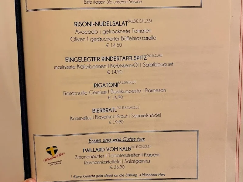 menu 0 of Hofbräukeller am Wiener Platz