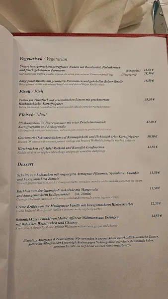 menu 0 of Medici
