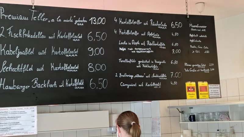 menu 0 of Fischhaus Volksdorf