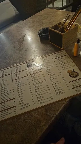 menu 2 of Restaurant Poseidon