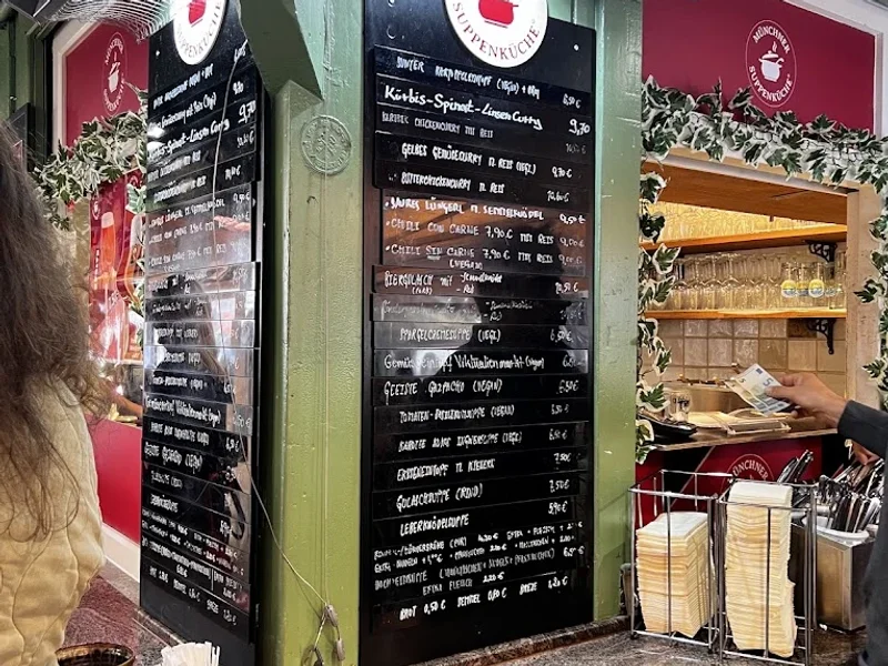 menu 0 of Münchner Suppenküche