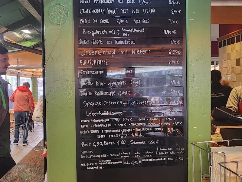 menu 1 of Münchner Suppenküche