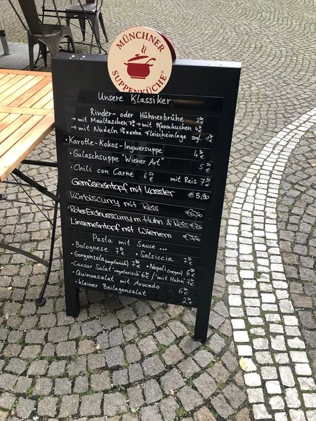 menu 2 of Münchner Suppenküche