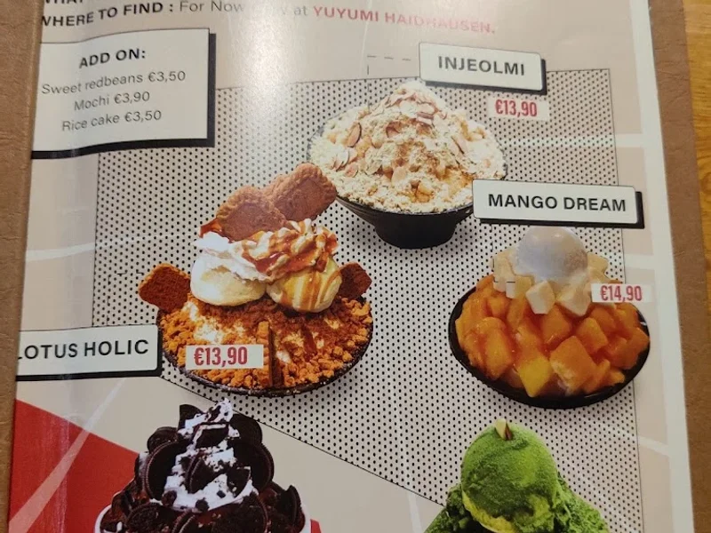 menu 0 of Yuyumi Haidhausen München