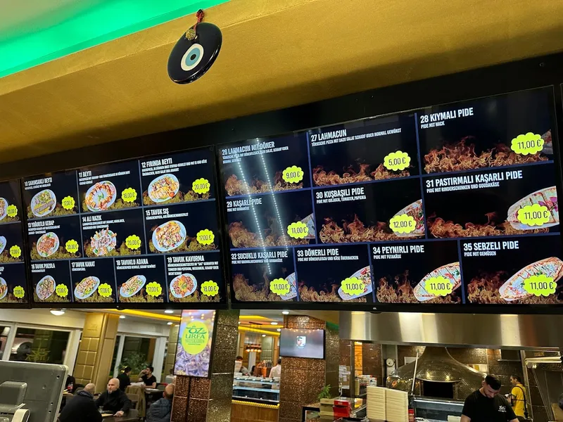 menu 0 of ÖZ URFA