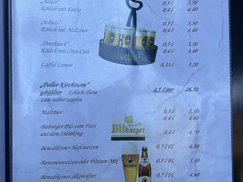 menu 0 of Poller Fischerhaus