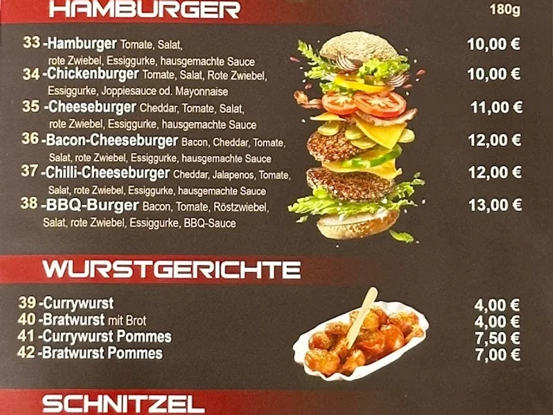 menu 2 of Poller Döner