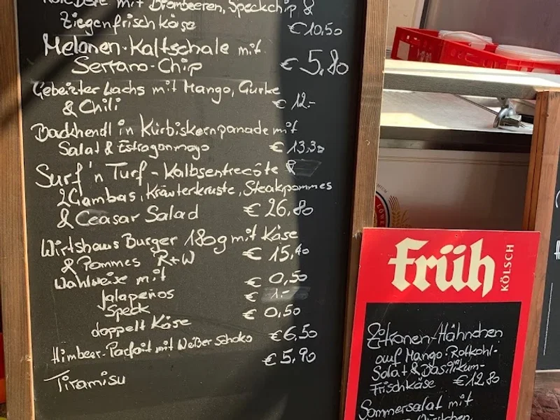 menu 0 of Alt Poller Wirtshaus