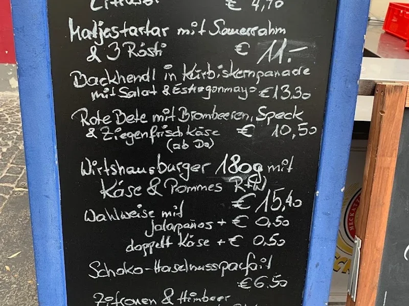 menu 2 of Alt Poller Wirtshaus