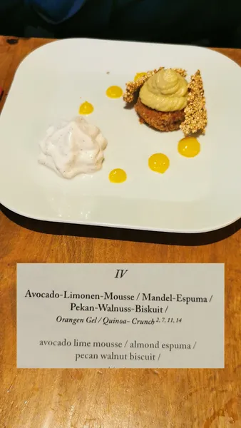 menu 2 of Zest