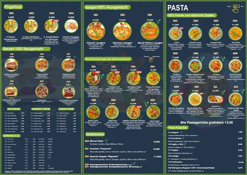 menu 0 of Foodangels Burger & Pizza - Vegan & Halal - Lieferservice Köln