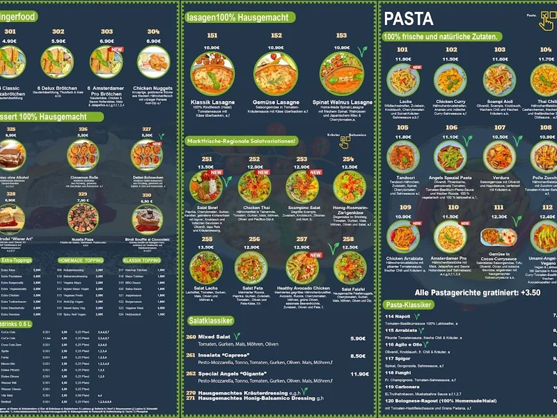 menu 0 of Foodangels Burger & Pizza - Vegan & Halal - Lieferservice Köln