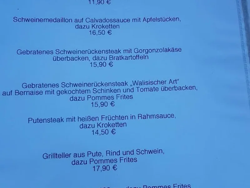 menu 1 of Zur alten Zollgrenze