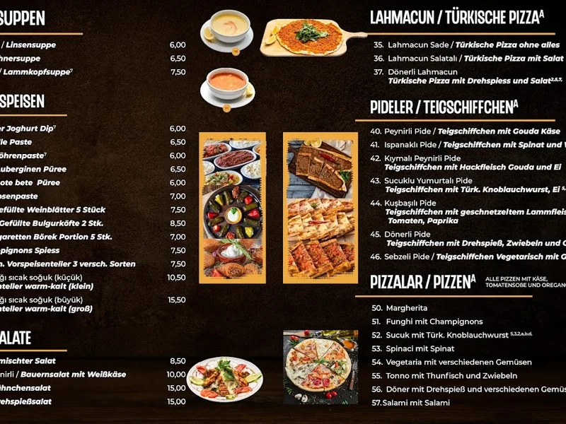 menu 1 of Kösem Restaurant
