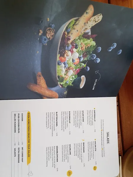 menu 2 of PETER PANE Burgergrill & Bar