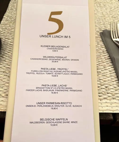 menu 0 of 5 Gourmet Restaurant & Bar