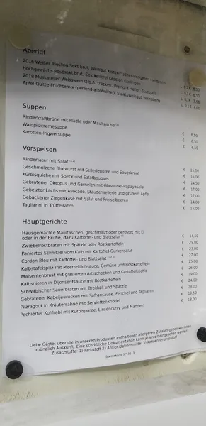 menu 1 of Goldener Adler