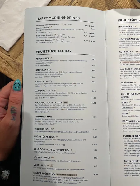 menu 1 of Cotidiano Alter Wall-Hamburg
