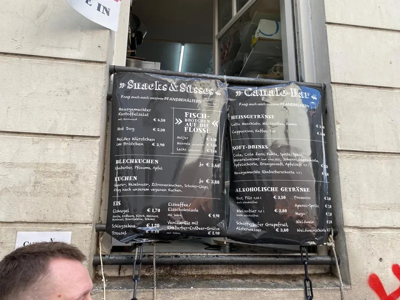 menu 1 of Café Canale