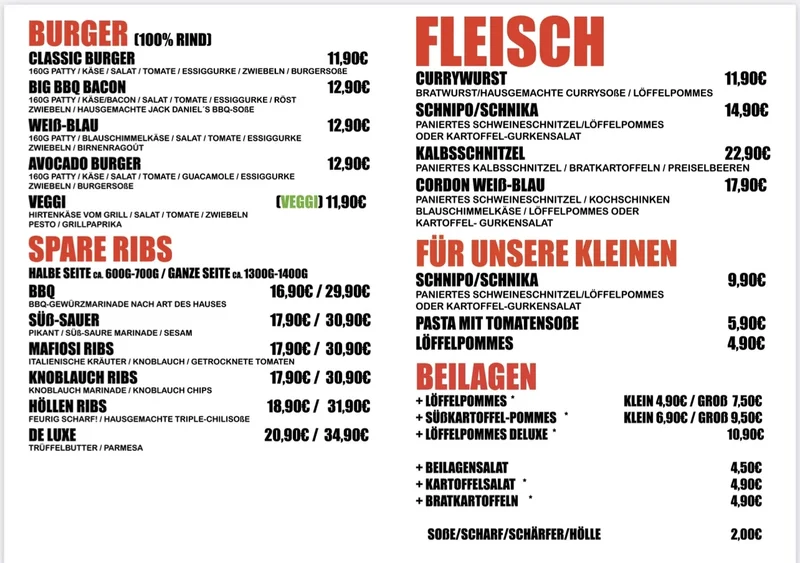 menu 0 of Mariannenhof