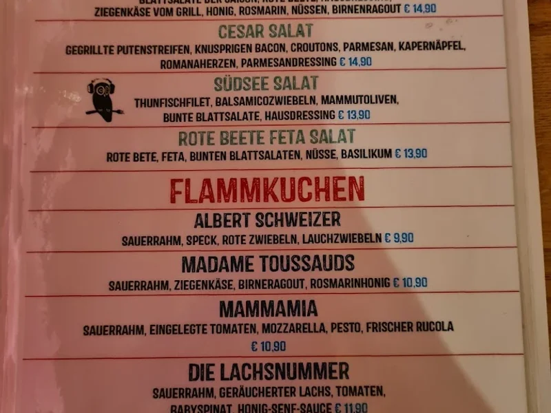 menu 2 of Mariannenhof